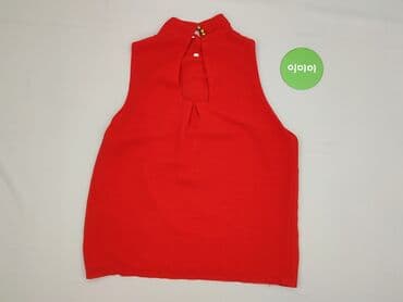 bluzki z transparentnymi rękawami: Top damski, rozmiar S — 3