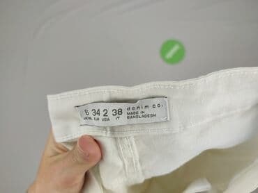 biale szerokie jeansy: Denim Co, Jeansy damskie, rozmiar XS — 4