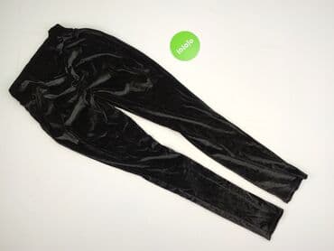 legginsy damskie czarne eleganckie: Legginsy Eleganckie damskie, rozmiar S — 3