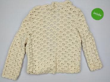 vila sweter: Hand Knitted, Kardigan damski, rozmiar M — 3