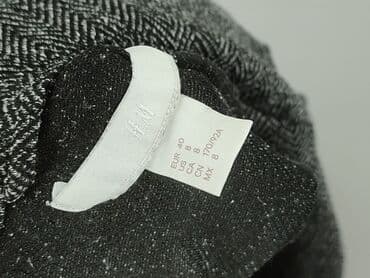 kurtka z kapturem z futerkiem: H&M, Marynarka damska, M — 5