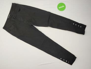 legginsy woskowane wysoki stan: Jeansy damskie, rozmiar M — 2