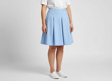 trapezowe spódnice midi: Spódnica damska, rozmiar 3XL — 1