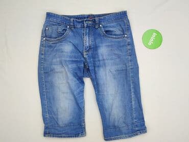 krótkie spodenki jeansowe męskie: Szorty dla mężczyzn, rozmiar L — 2