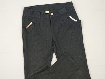 strona z używanymi ubraniami: Material trousers for women, size S — 2