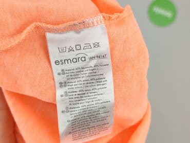 koszulki z dekoltem v: Esmara, T-shirt damski, M — 5