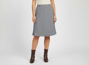 szara wiązana spódniczka: Spódnica damska, rozmiar 3XL — 7