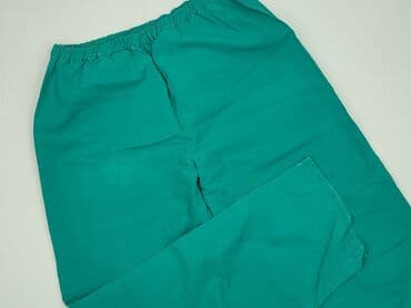 Material trousers for women, size 2XL (EU 44)
