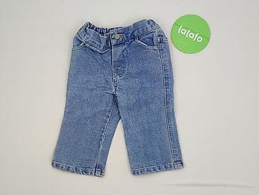 dresy odblaskowe: Spodnie jeansowe, 6-9 miesięcy, stan - Bardzo dobry — 2