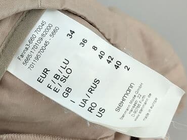 buty stephan: Material trousers for women, size S — 5