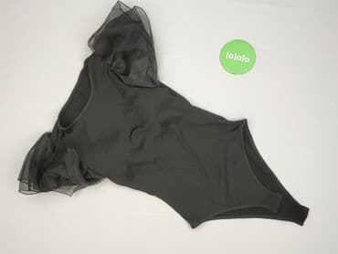 sweter z tiulowymi rękawami: Body damskie, rozmiar M — 2