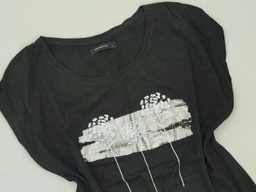 reserved czarne t shirty: Футболка жіноча, розмір M — 1