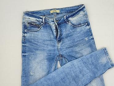 spodnie cargo jeans: Sinsay, Jeansy damskie, rozmiar L — 1