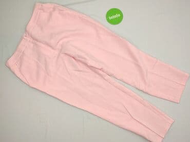 Women: Sinsay, Material trousers for women, size XL (EU 42) — 2