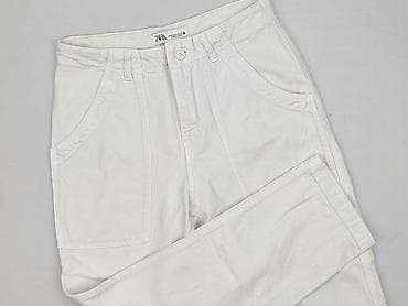 zara clothes: Zara, Spodnie materiałowe damskie, rozmiar M — 1