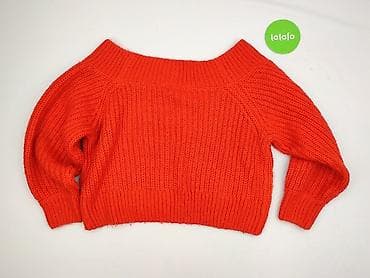 czerwony sweter h: H&M Divided, Sweter damski, rozmiar L — 4