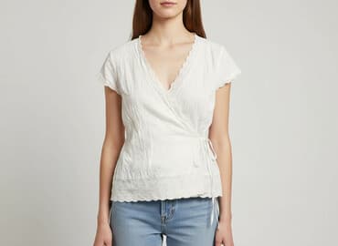 koszulka jedwabna intimissimi: H&M, Bluzka damska, rozmiar M — 7