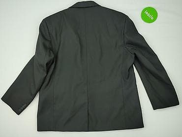 same sukienki: Marynarka męska Omar Collection - Kolor: ciemnoszary/grafit z — 3