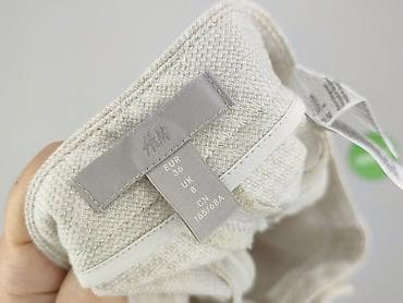 hm wide leg: H&M, Spodnie materiałowe damskie, rozmiar S — 4