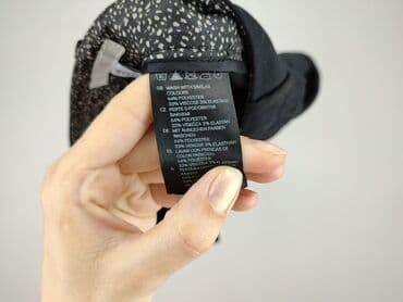 spodnie czarne materiałowe damskie: H&M, Spodnie materiałowe damskie, rozmiar M — 5