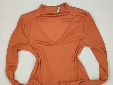 zara koszulka z prązkowanej dzianiny: Zara, Bluzka damska, S — 1