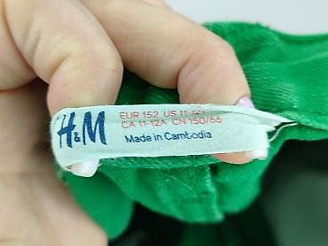 ponczo sweter: Spodnie jeansowe, H&M, 12 lat, 152, stan - Bardzo dobry — 4