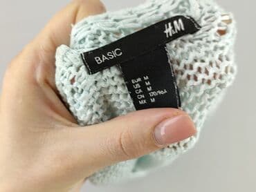 hm sweterki damskie: H&M Basic, Sweter damski, rozmiar M — 6