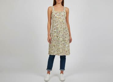 sukienki muślinowa midi: Sukienka damska, rozmiar S — 5