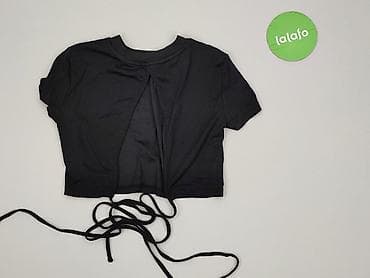 tekst w klapkach: Bershka, Top damski, rozmiar S — 4