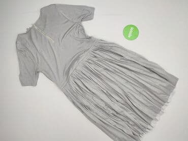 srebrne bolerko do sukienki: Oliver Bonas, Sukienka damska, rozmiar L — 3