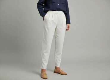 Chic, Material trousers for women, size L