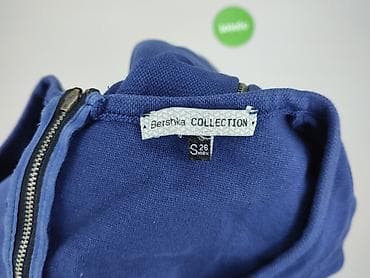niebieska sukienka pull and bear: Bershka, Sukienka damska, rozmiar S — 4