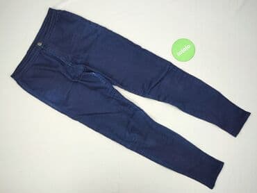 ciemne dżinsy damskie: Spodnie materiałowe damskie, rozmiar S — 2