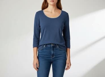 koszulki z długim rękawem damskie calvin klein: T-shirt damski, rozmiar 3XL — 7