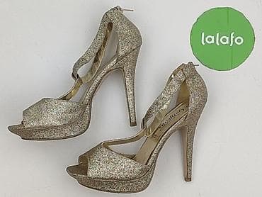 trampki na platformie h: Sandały damskie, rozmiar 39 — 4