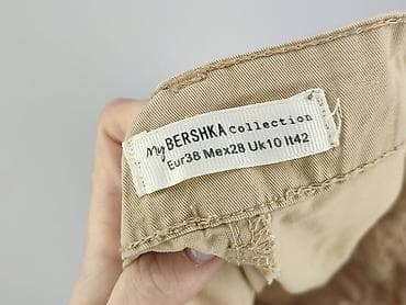 slip on 34: Bershka, Spodnie materiałowe damskie, rozmiar M — 4