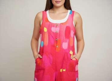 kombinezon z piórami: Kombinezon damski, rozmiar L — 6