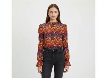 sinsay bluzka w panterke: Sinsay, Bluzka damska, rozmiar M — 6