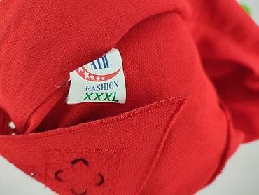 czerwony: Koszula damska, rozmiar 3XL — 5