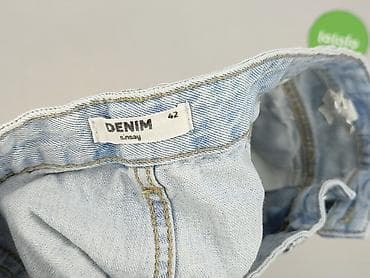 overalls: Denim, Szorty damskie, rozmiar XL — 4