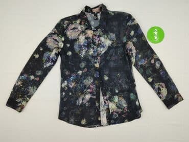 czarne body z długim rękawem h m: H&M, Koszula damska, rozmiar M — 2