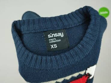 fransa swetry: Sinsay, Sweter dla mężczyzn, rozmiar XS — 4