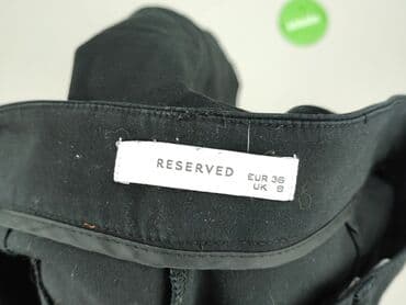 chinosy damskie reserved: Reserved, Spodnie materiałowe damskie, rozmiar S — 4