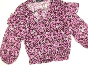 bluza czarna bershka: Bershka, Bluzka damska, rozmiar XS — 1