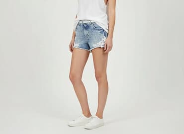 new look jeansy damskie: Szorty damskie, rozmiar L — 7