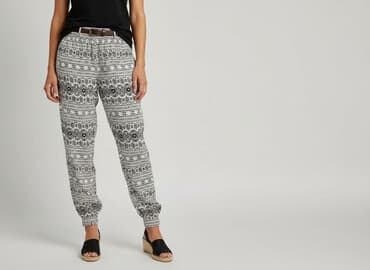 latynka spodnie dresowe: Spodnie materiałowe damskie, rozmiar S — 5