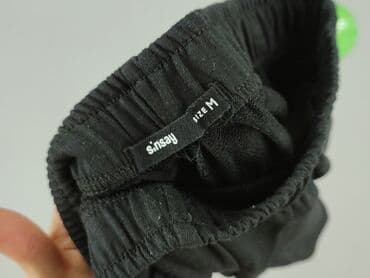 czarne spodenki damskie sinsay: Sinsay, Szorty damskie, rozmiar M — 4