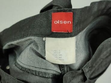 Women: Olsen, Material trousers for women, S — 4