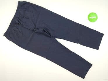 Women: Material trousers for women, size 2XL (EU 44) — 3