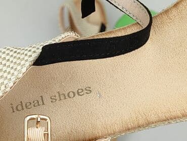 sandały simen na koturnie: Ideal Shoes, Sandały damskie, rozmiar 41 — 5